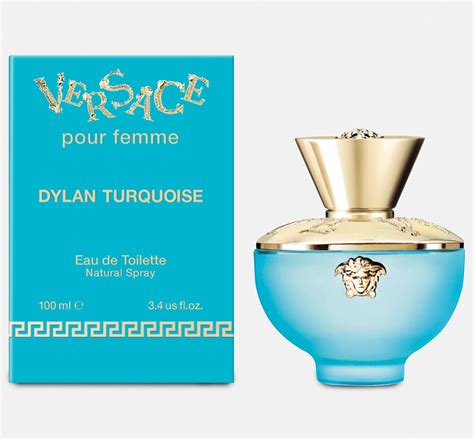 perfume turquesa de versace|Versace pour femme dylan blue.